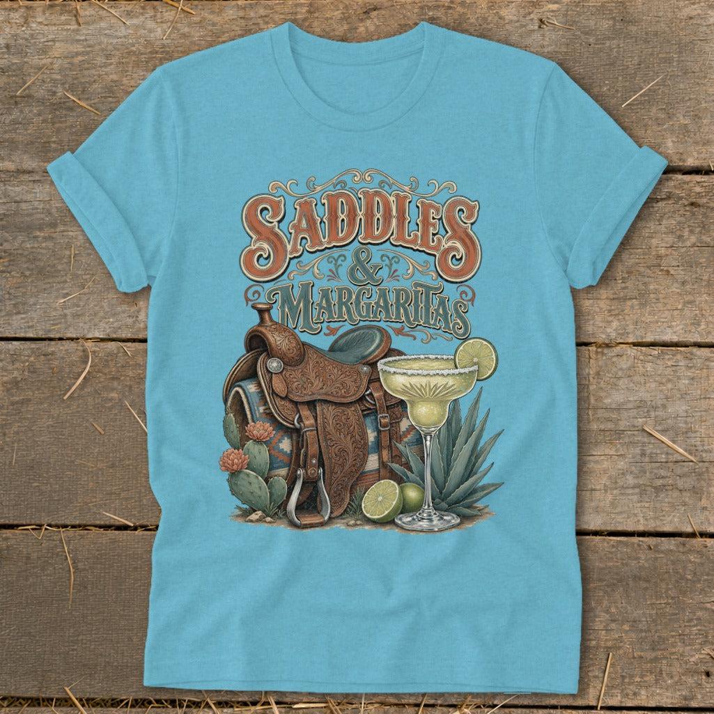 Saddles & Margaritas Softstyle Tee