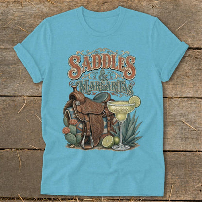 Saddles & Margaritas Softstyle Tee