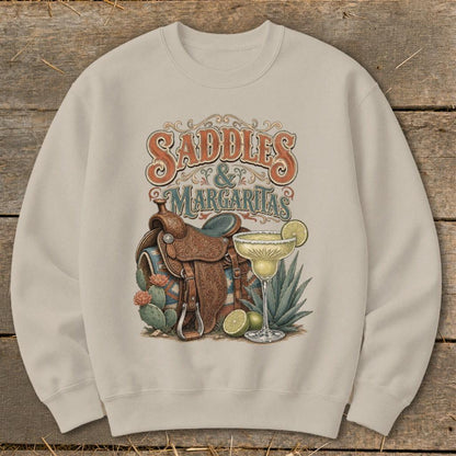 Saddles & Margaritas Sweatshirt