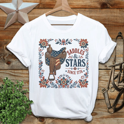 Saddles & Stars Softstyle Tee