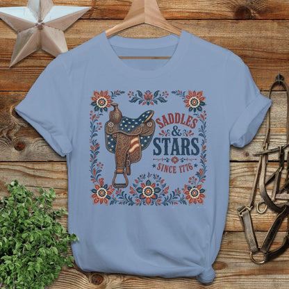 Saddles & Stars Softstyle Tee