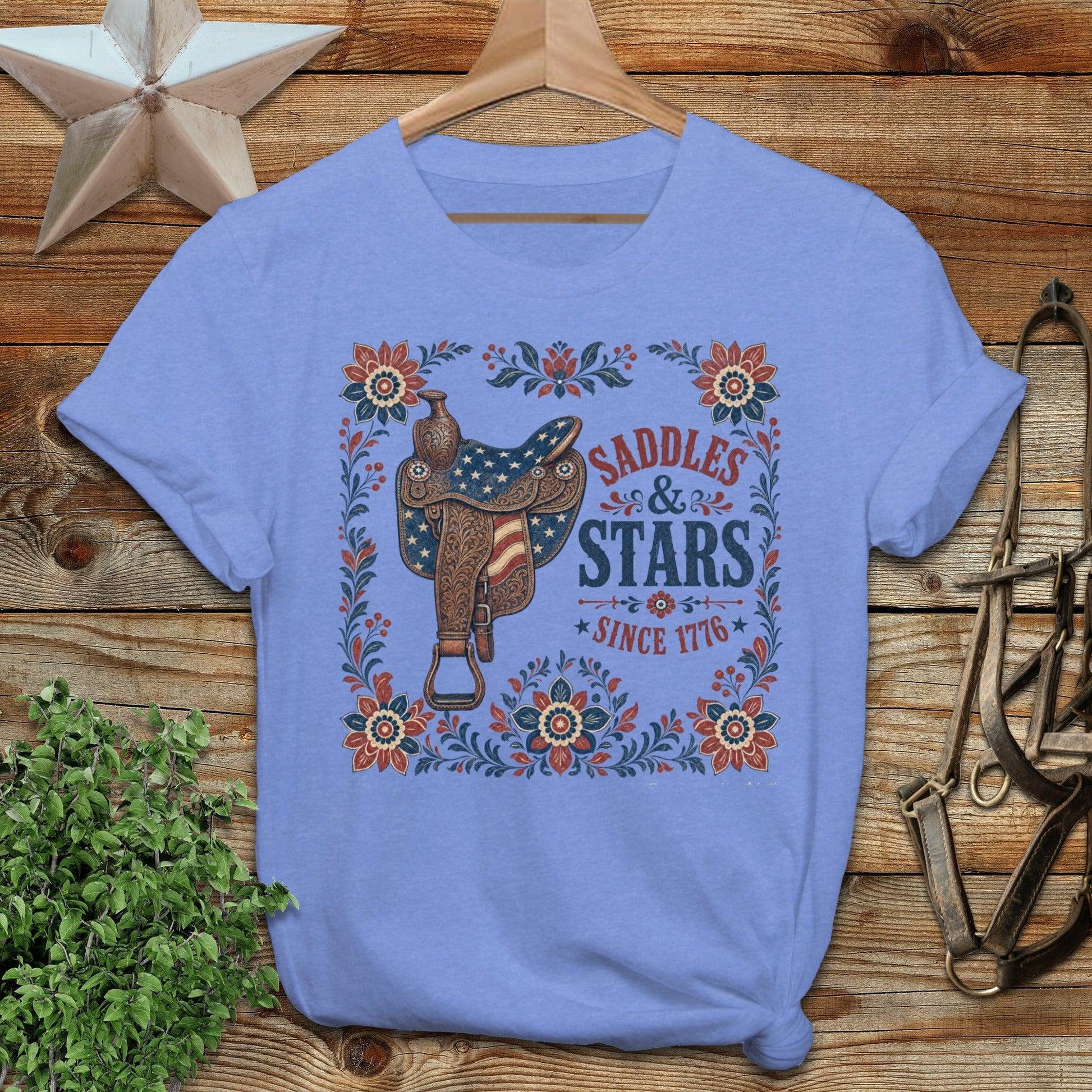 Saddles & Stars Softstyle Tee