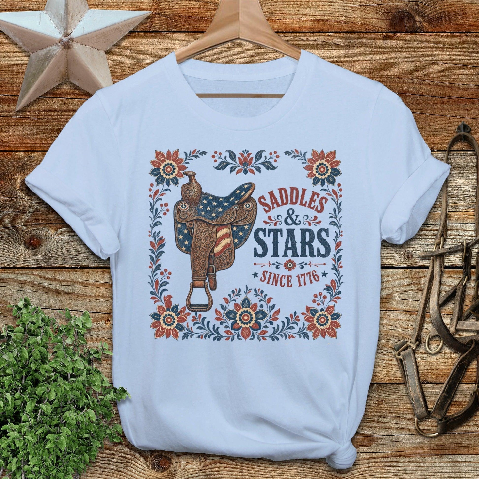 Saddles & Stars Softstyle Tee