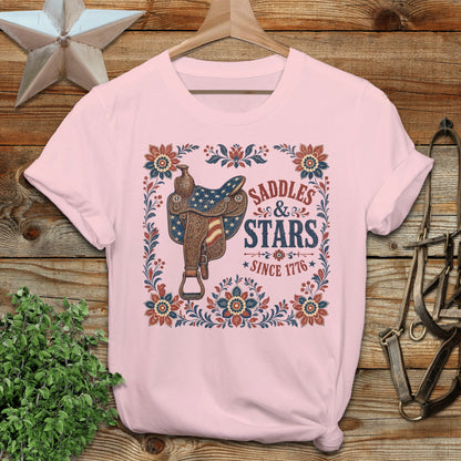Saddles & Stars Softstyle Tee