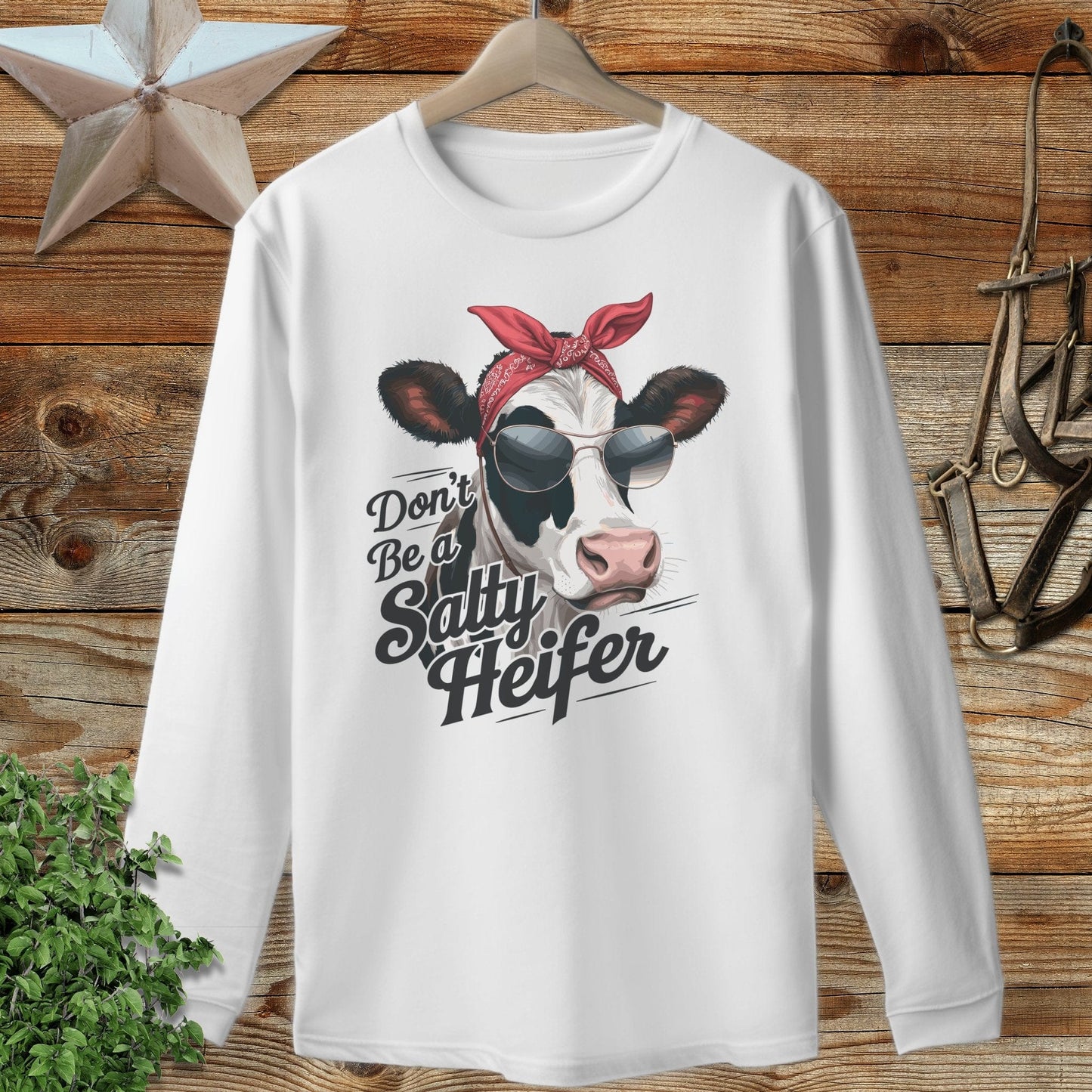 Salty Heifer Long Sleeve Tee