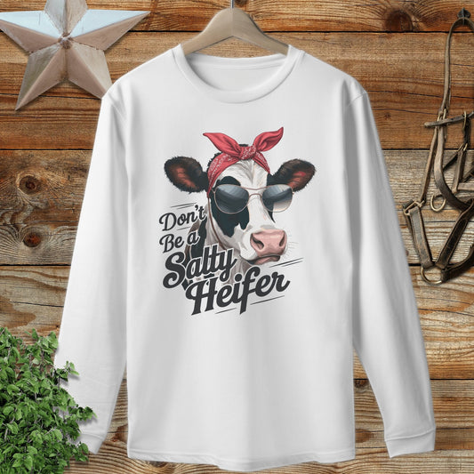 Salty Heifer Long Sleeve Tee