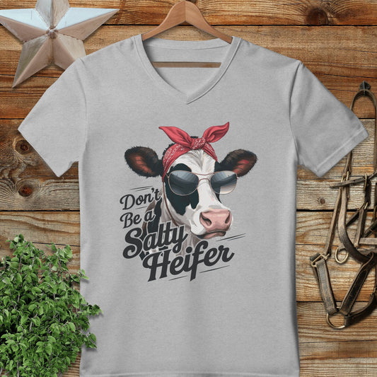 Salty Heifer V-neck