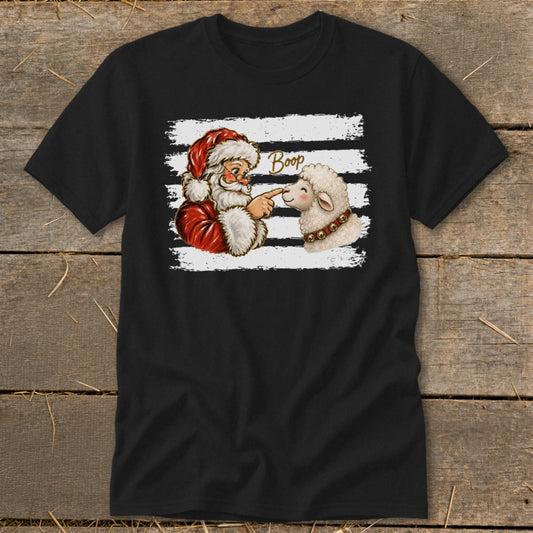 Santa Boop Sheep Classic Tee