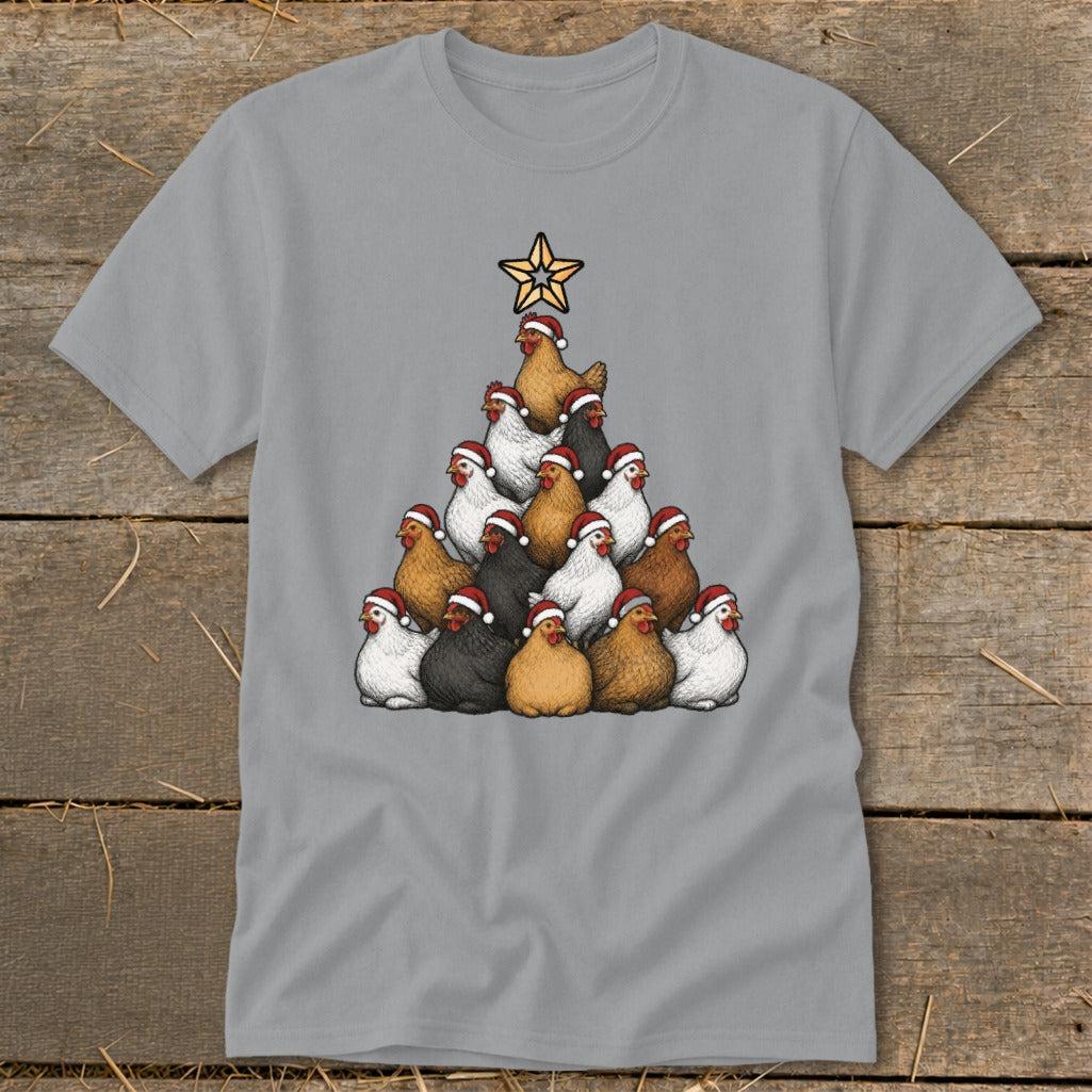 Santa Chicken Tree Classic Tee