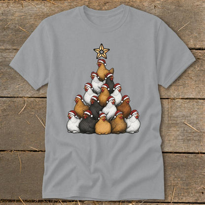 Santa Chicken Tree Classic Tee