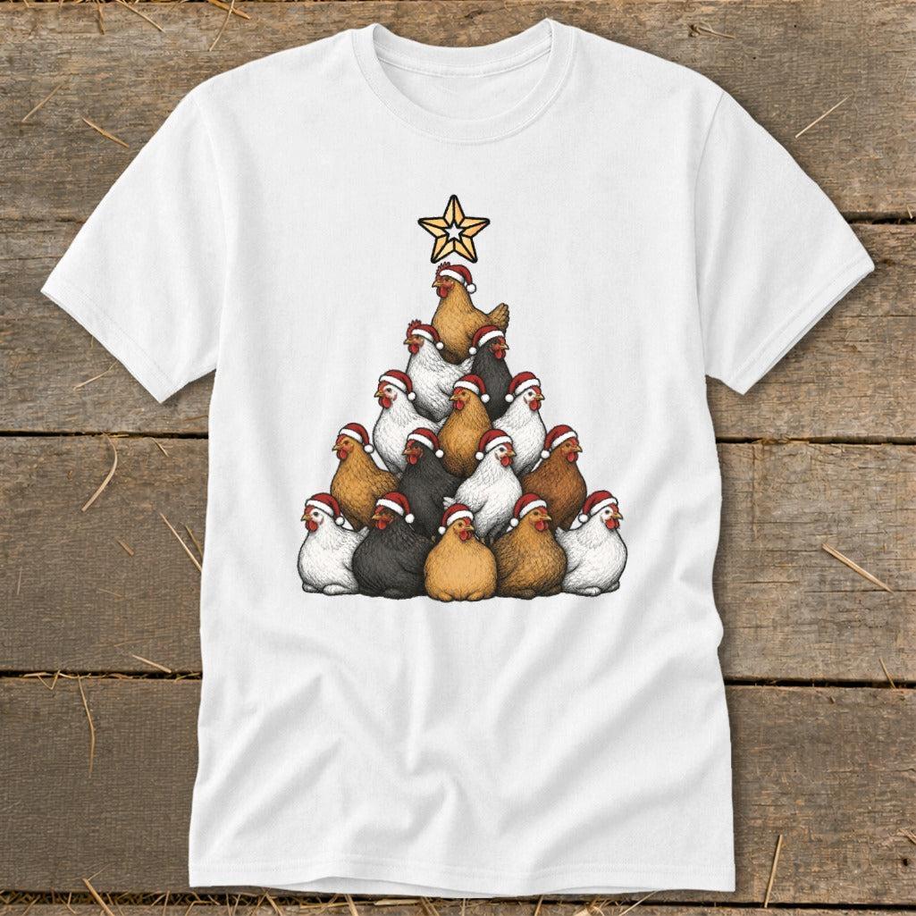 Santa Chicken Tree Classic Tee