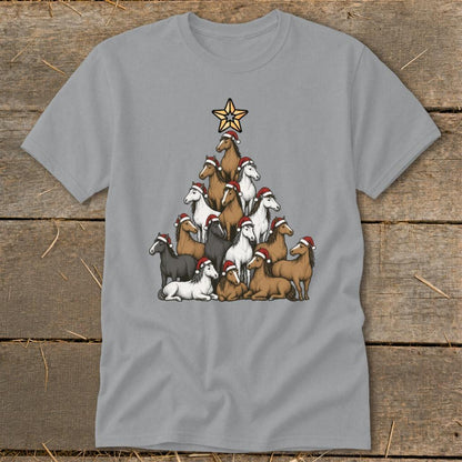 Santa Horse Tree Classic Tee