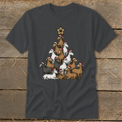 Santa Horse Tree Classic Tee