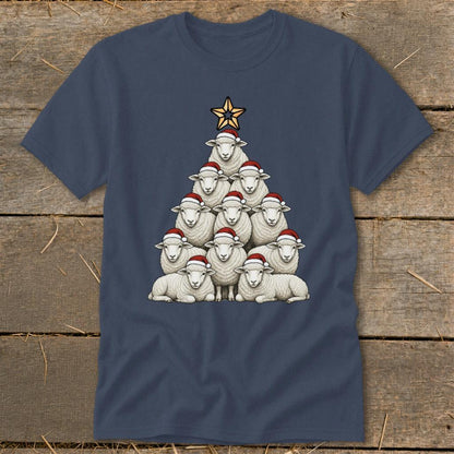 Santa Sheep Tree Classic Tee