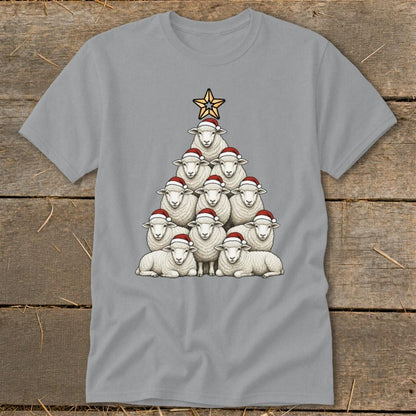 Santa Sheep Tree Classic Tee