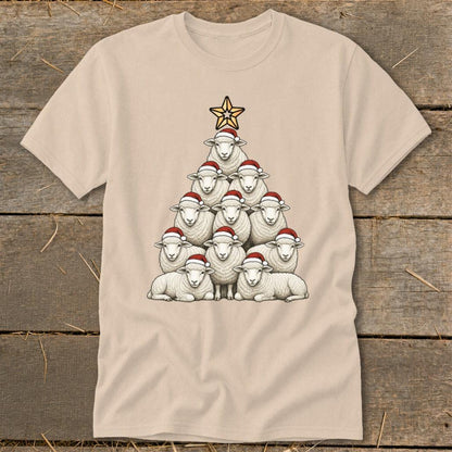 Santa Sheep Tree Classic Tee