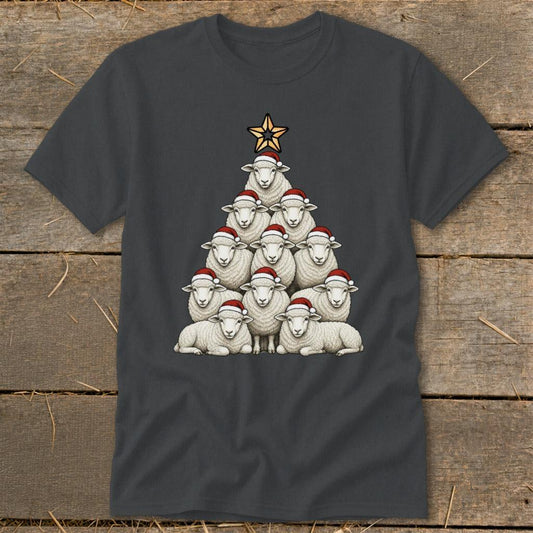 Santa Sheep Tree Classic Tee