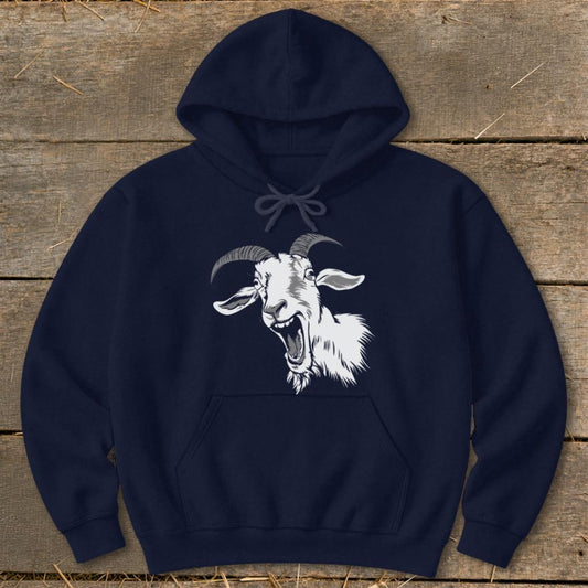Screaming Goat Hoodie - Navy
