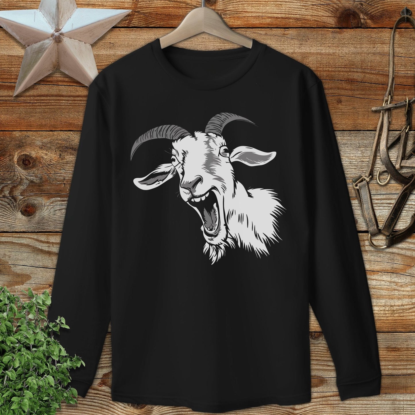 Screaming Goat Long Sleeve Tee