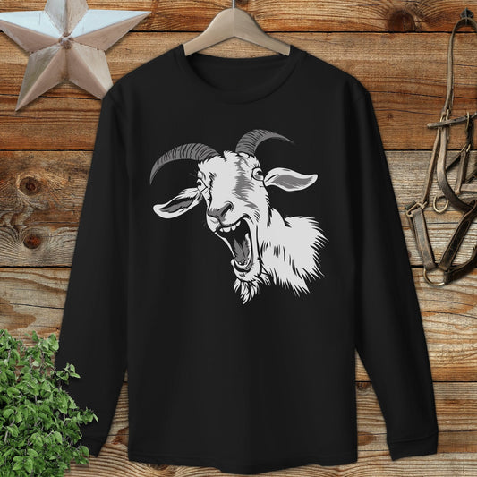 Screaming Goat Long Sleeve Tee