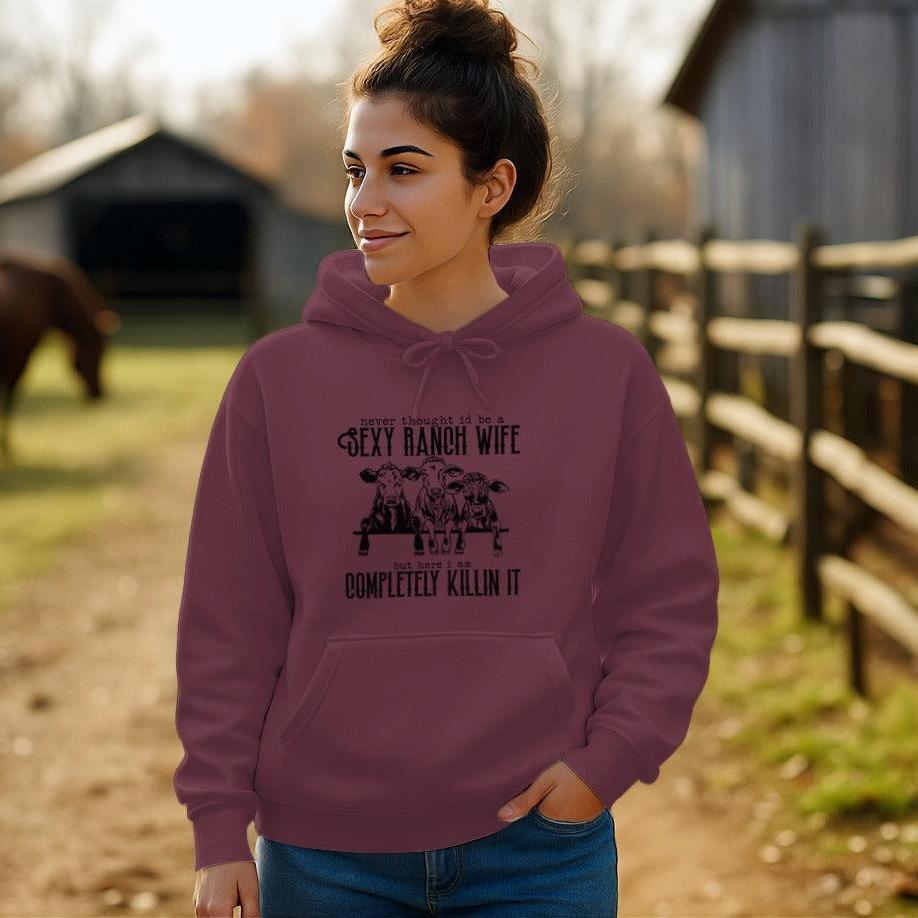 Sexy Ranch Wife Hoodie