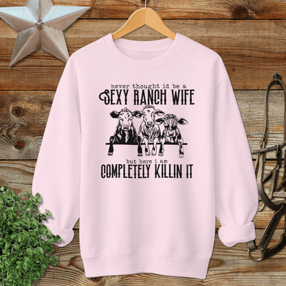 Sexy Ranch Wife Sweatshirt