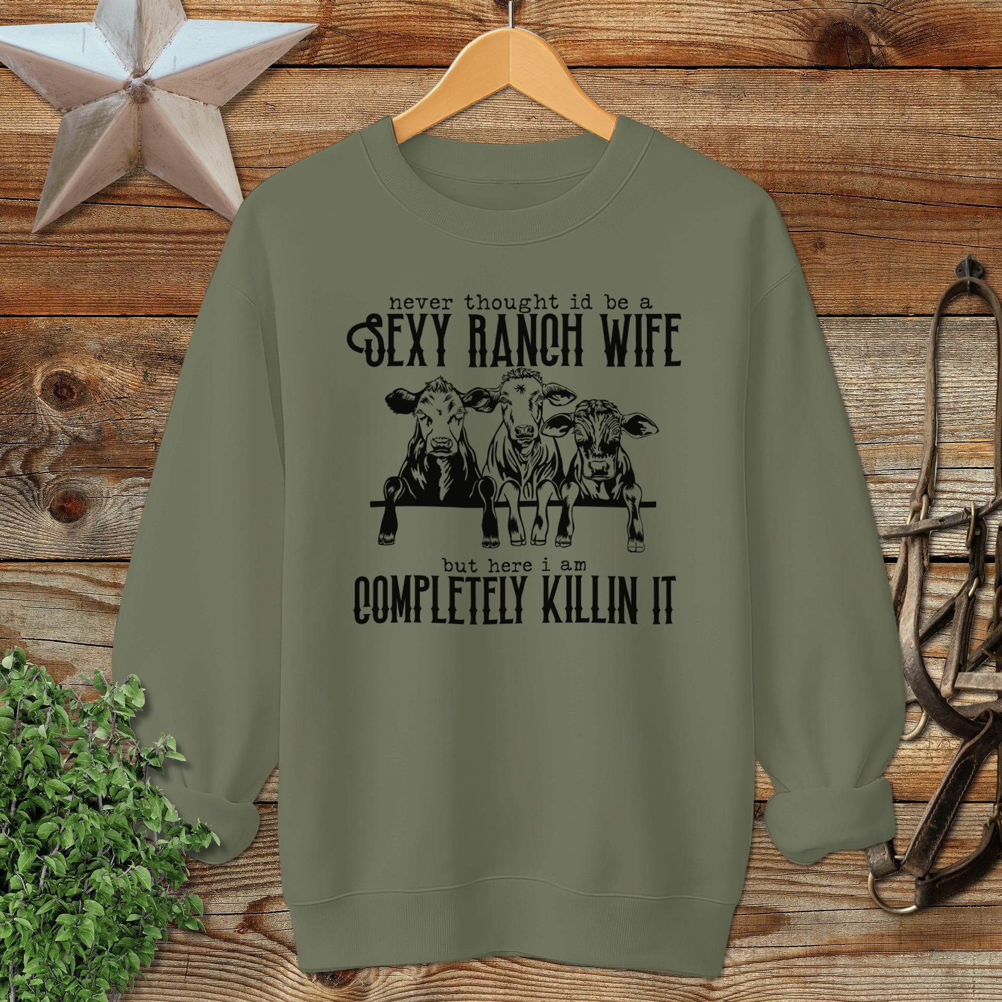 Sexy Ranch Wife Sweatshirt