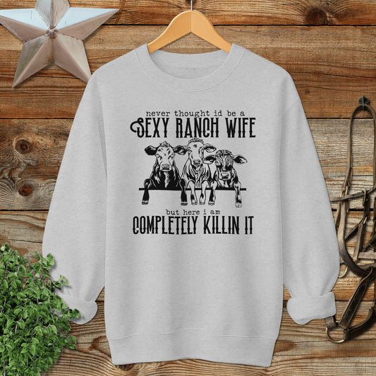 Sexy Ranch Wife Sweatshirt