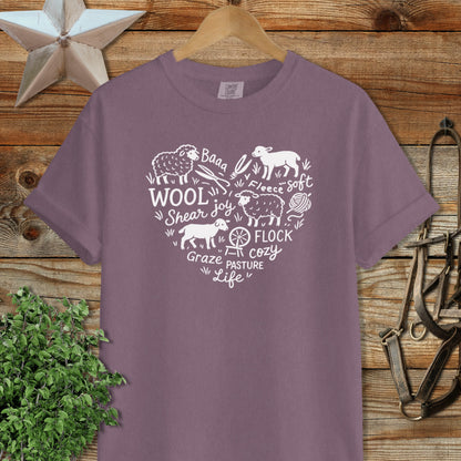 Sheep Farm Heart Signature Tee