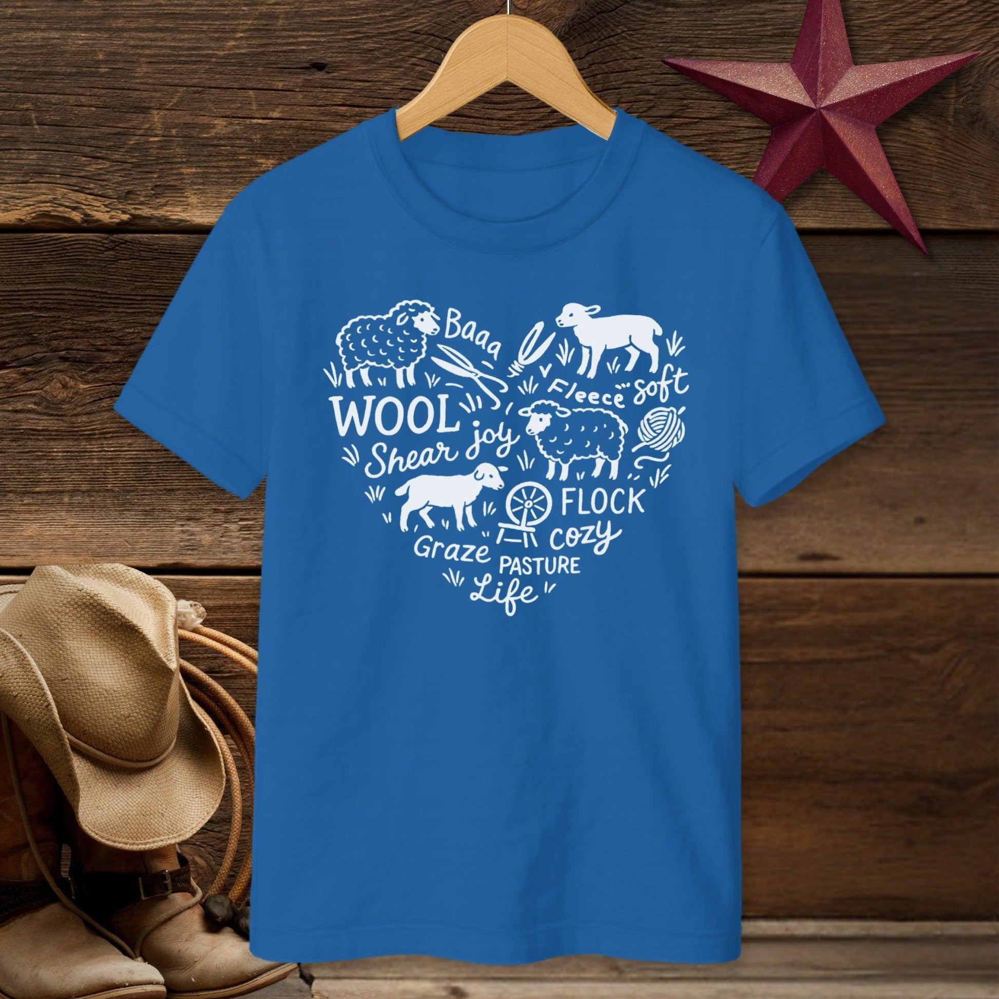Sheep Farm Heart T-Shirt (Youth)