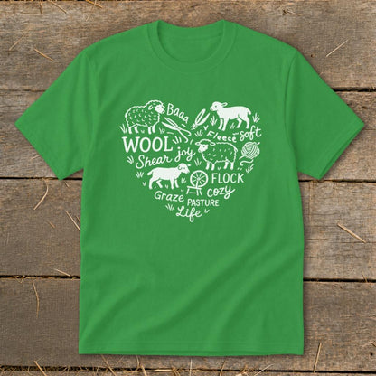 Sheep Farm Heart Youth Tee