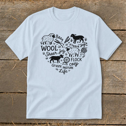 Sheep Farm Heart Youth Tee