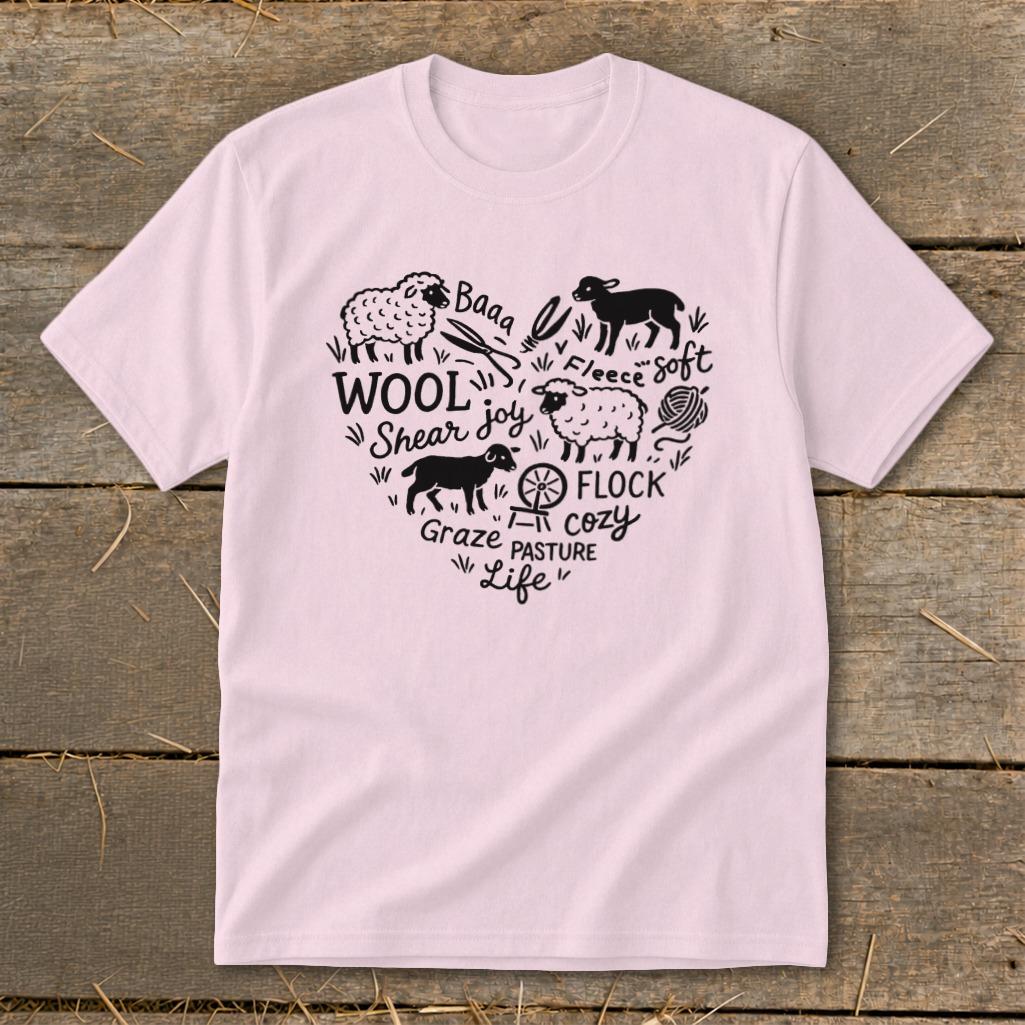 Sheep Farm Heart Youth Tee