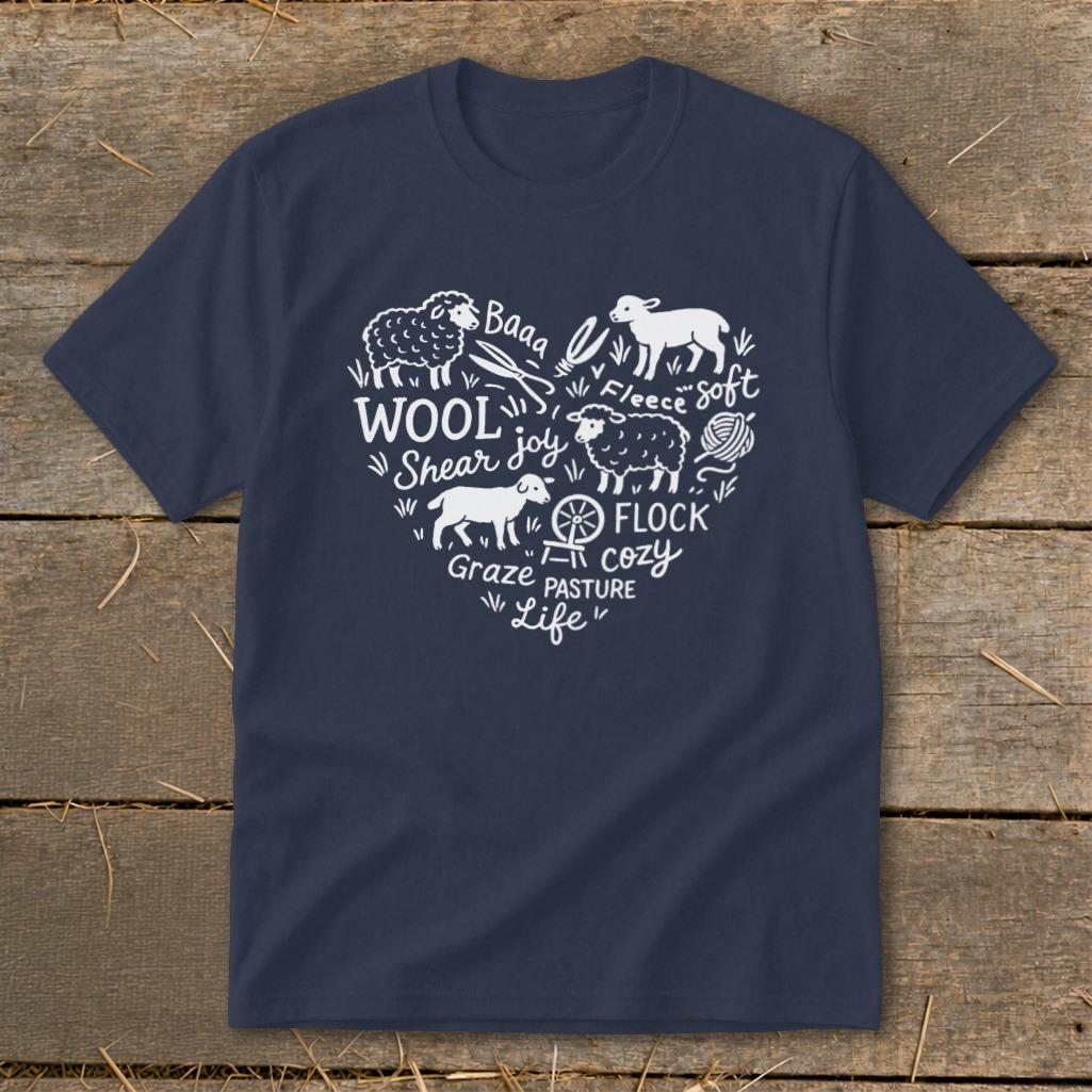 Sheep Farm Heart Youth Tee