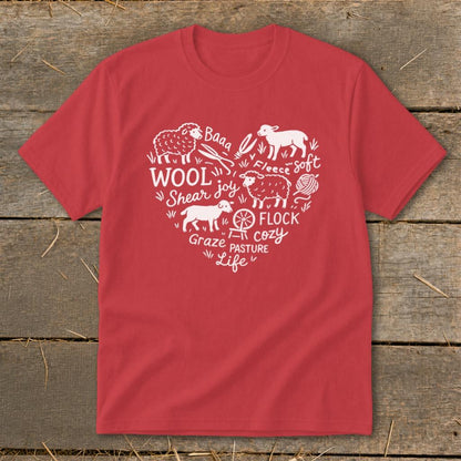 Sheep Farm Heart Youth Tee