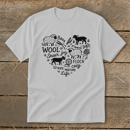 Sheep Farm Heart Youth Tee