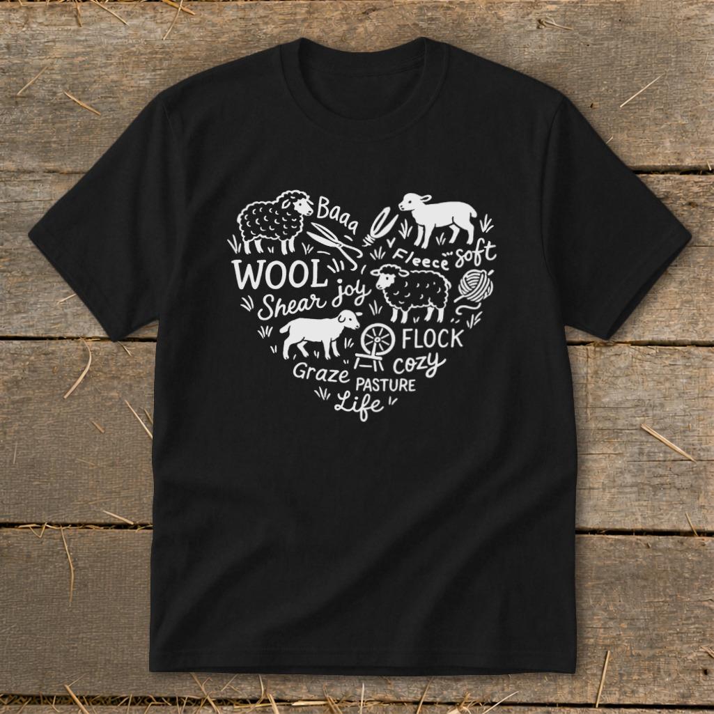Sheep Farm Heart Youth Tee