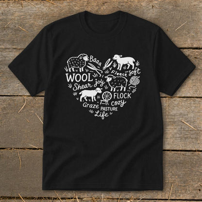 Sheep Farm Heart Youth Tee