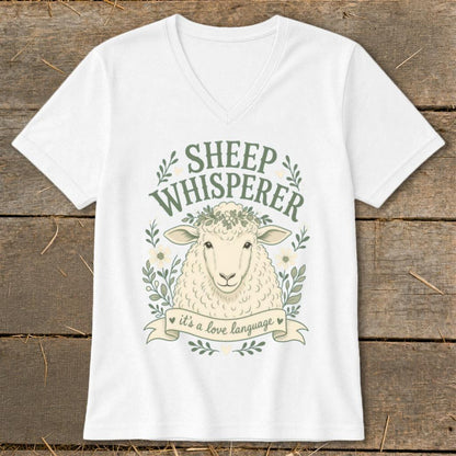 Sheep Whisperer V-neck