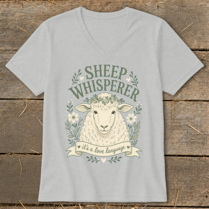 Sheep Whisperer V-neck