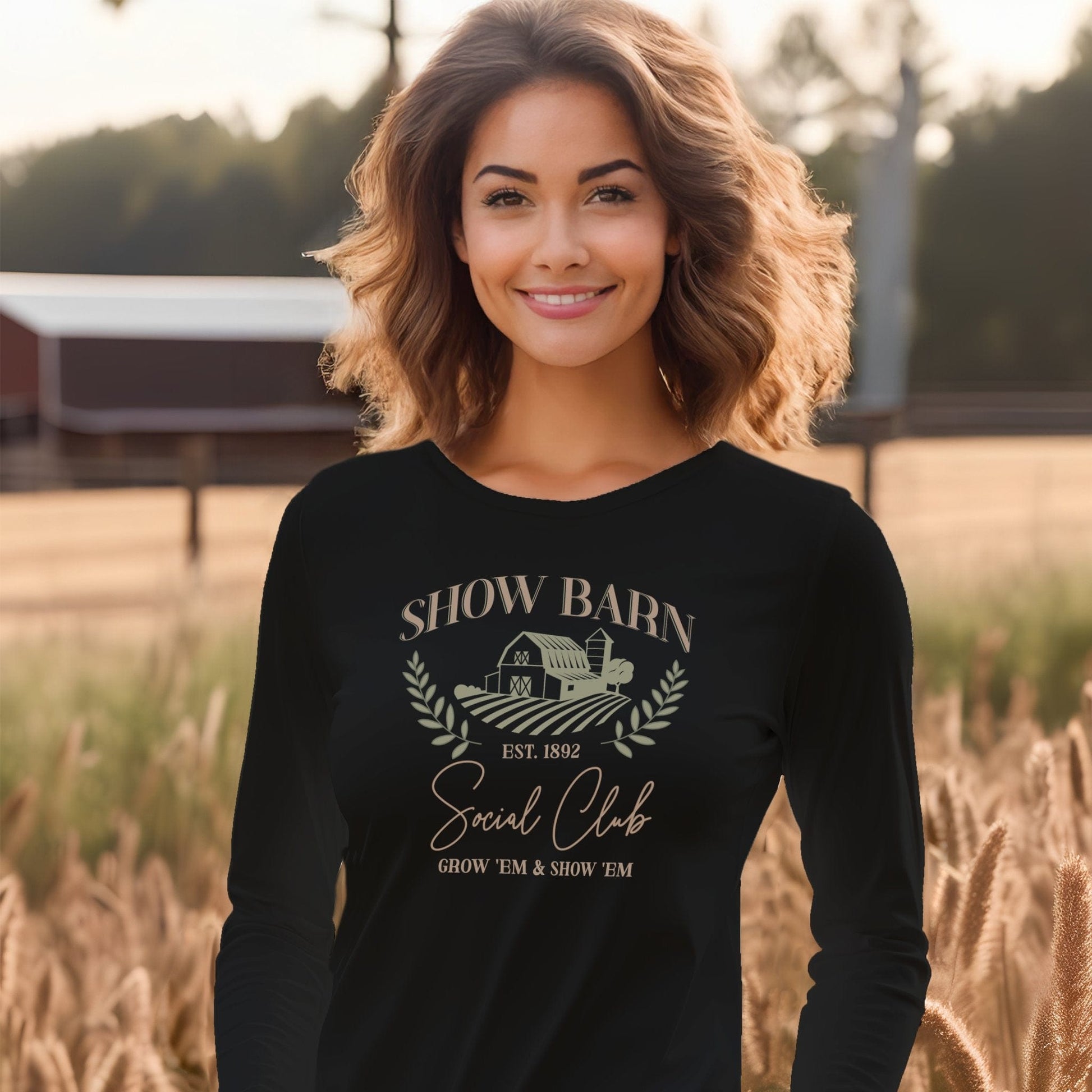 Show Barn Social Club Long Sleeve Tee