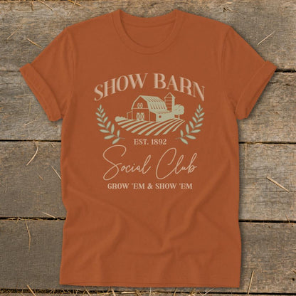 Show Barn Social Club Softstyle Tee - Autumn