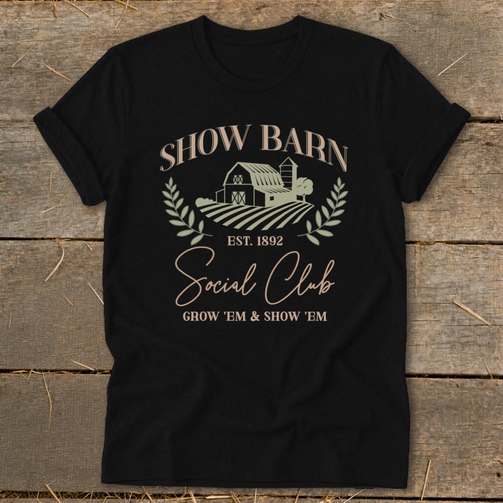 Show Barn Social Club Softstyle Tee - Black