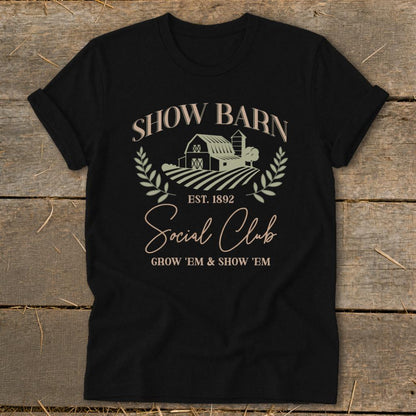 Show Barn Social Club Softstyle Tee - Black