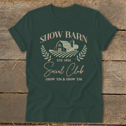 Show Barn Social Club Softstyle Tee - Forest