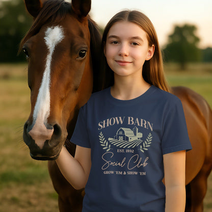 Show Barn Social Club T-shirt (Youth)