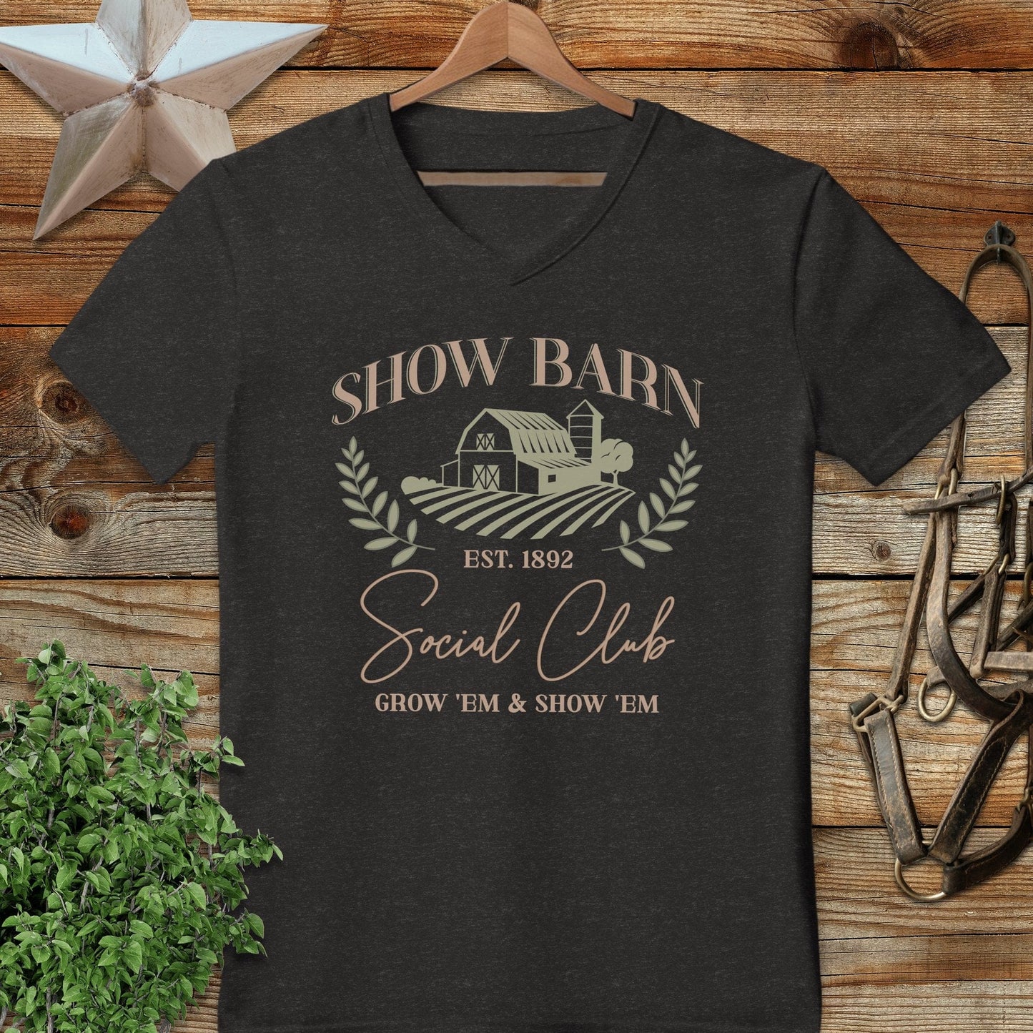 Show Barn Social Club V-neck