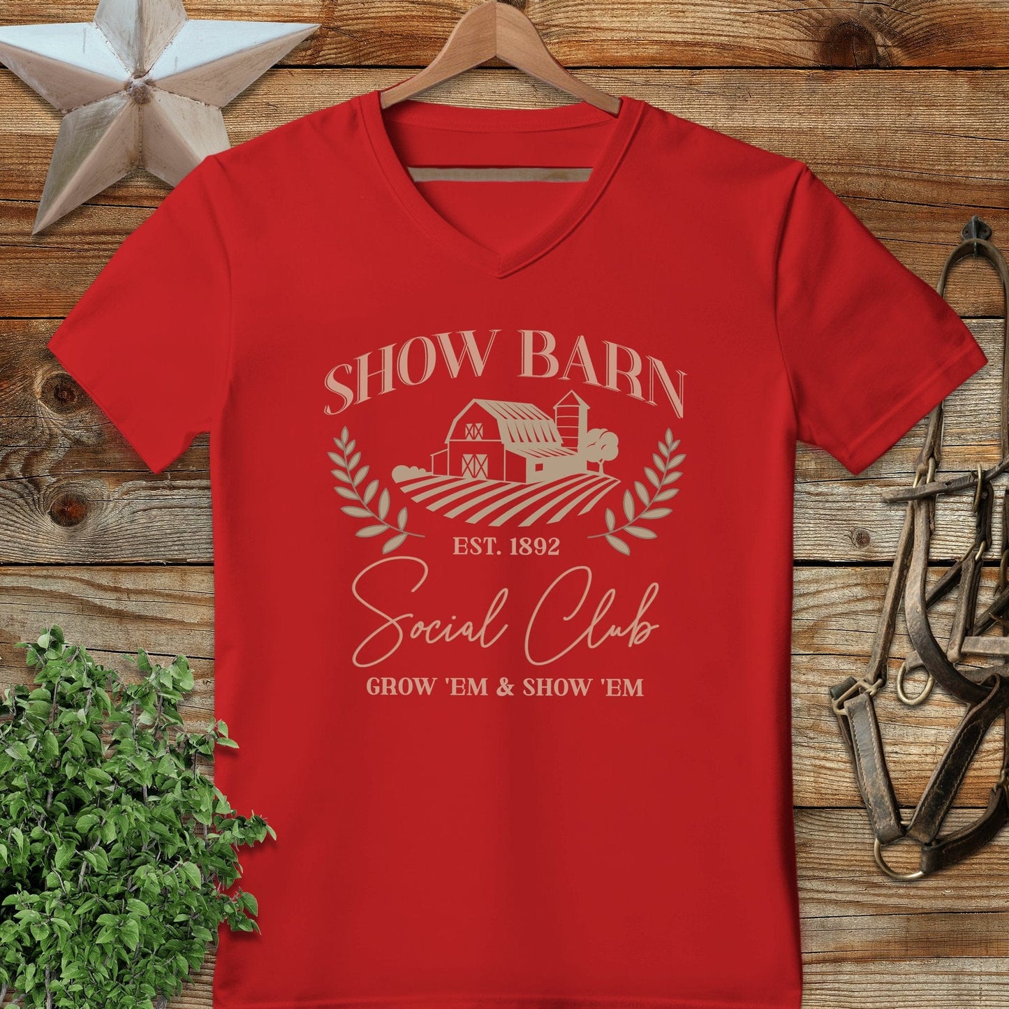 Show Barn Social Club V-neck
