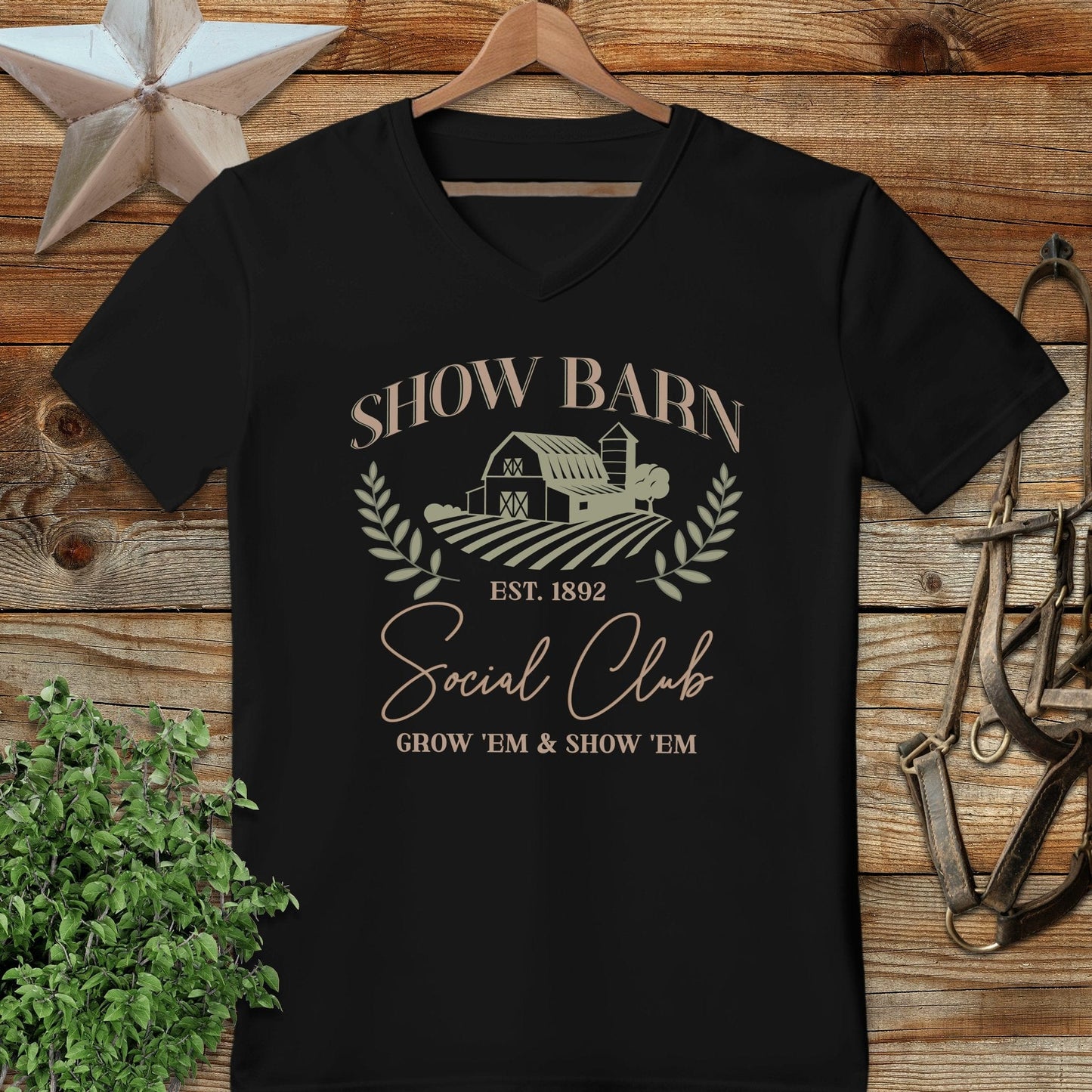 Show Barn Social Club V-neck
