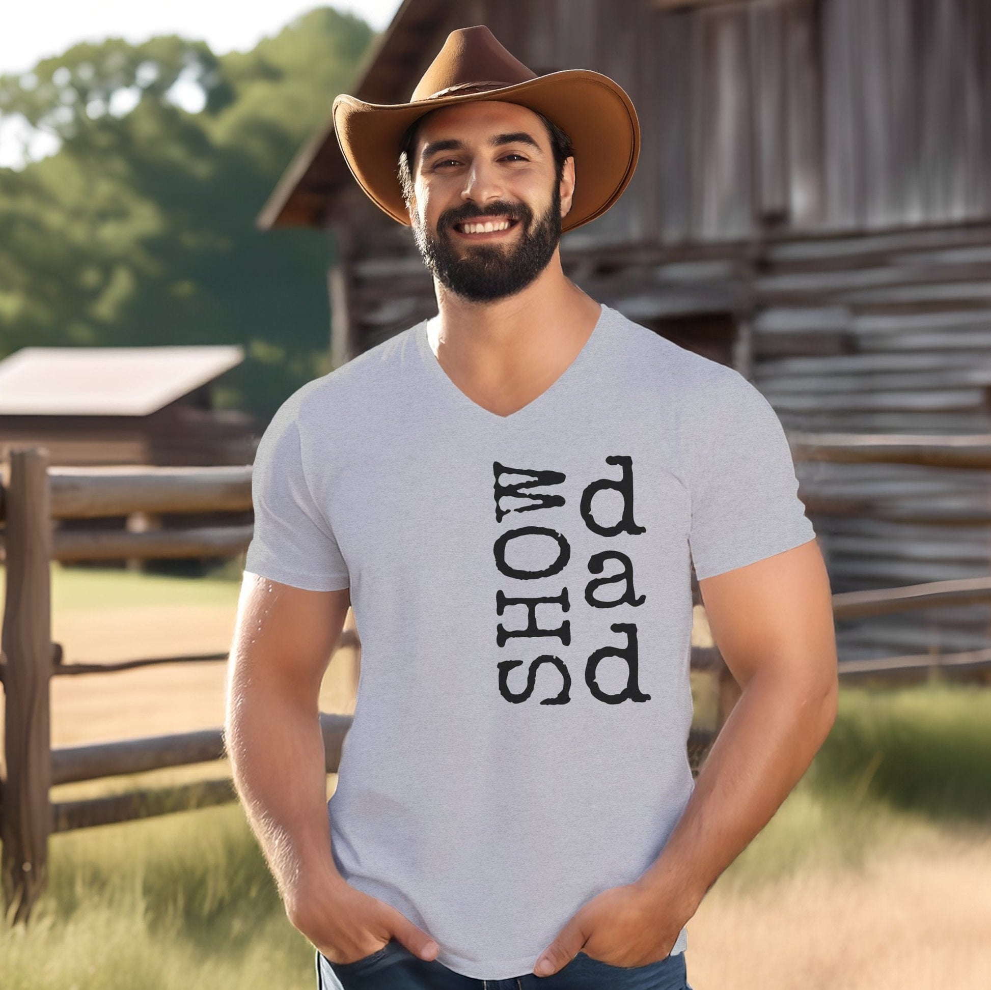 Show Dad V-neck